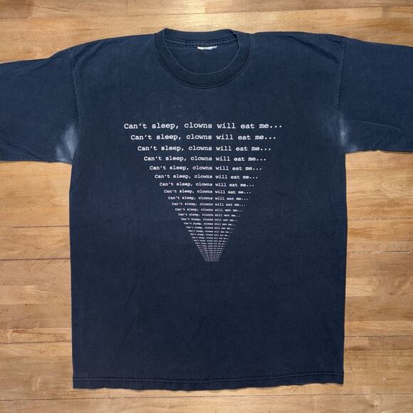 Unbranded Other - Vintage ‘Can’t Sleep Clowns will Eat Me” Alice Cooper T-Shirt 90s Fader Band Tee